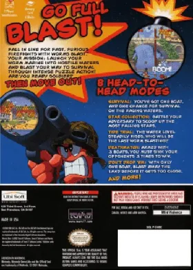 Worms Blast box cover back